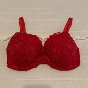 Adore Me! Red lace bra! 32DDD